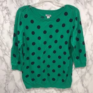 Old Navy polka dot sweater